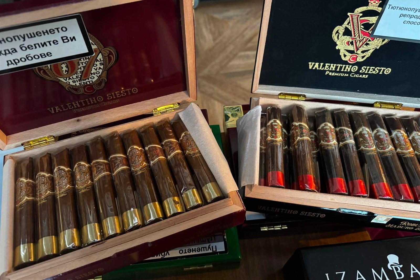 An evening with Izambar Geneva and Valentino Siesto Cigars
