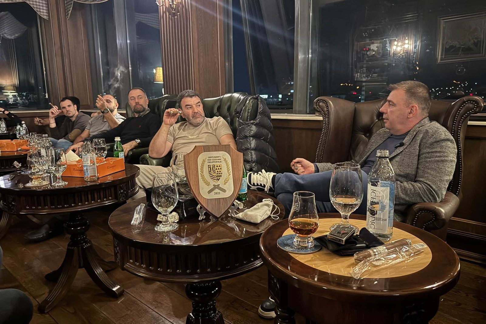 Natura Cigars pre-sale tasting with distributor Nikolay Yordanov